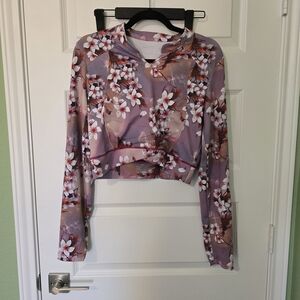 Floral Long Sleeve Women's Top